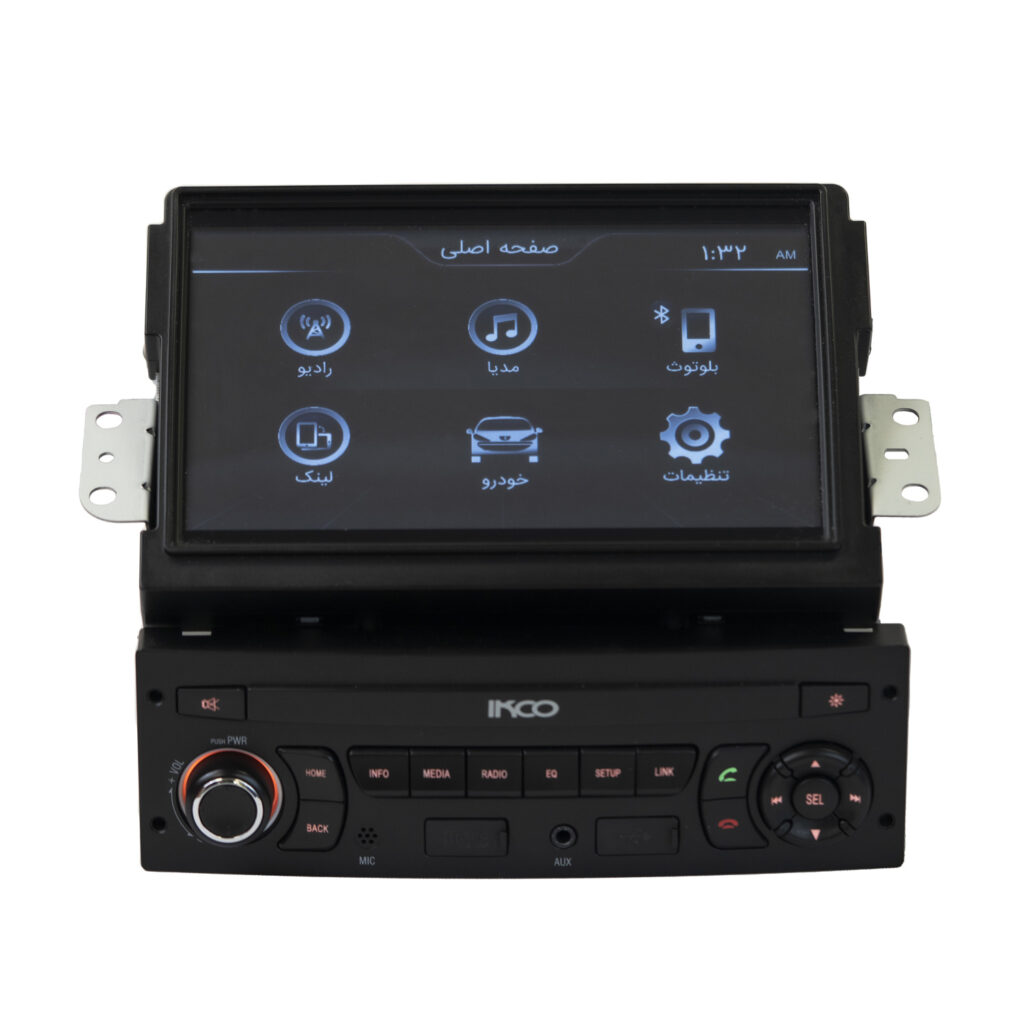 مالتی مدیا مدل ماشین پژو ۲۰۷